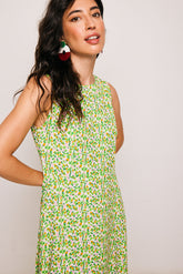 Long White Comillas Dress